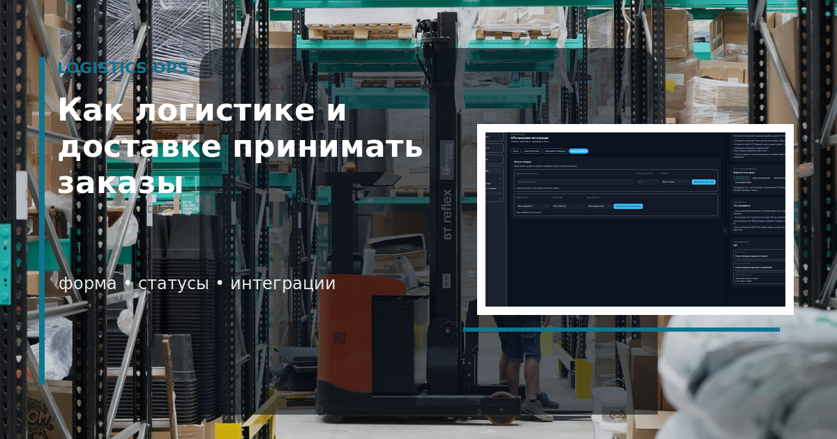 Логистика и доставка в AppsMax